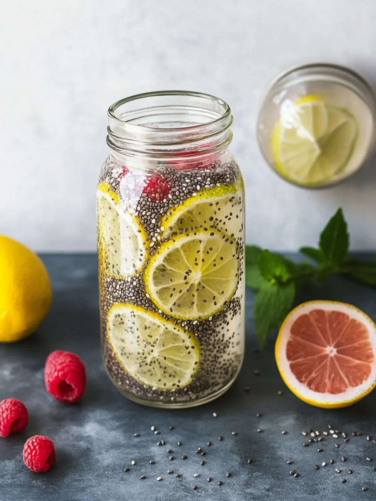 Erfrischendes Chia Wasser Rezept für mehr Energie und Genuss 4 Chia Wasser Rezept