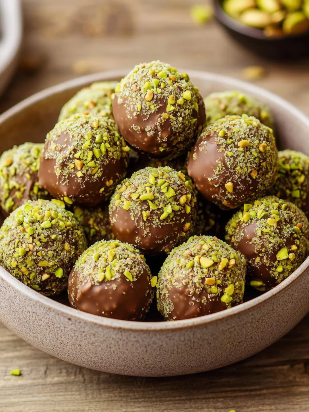Verführerische Dubai Schokoladenbälle mit Pistazien-Kunefe-Füllung 5 Dubai Schokoladenbälle mit Pistazien-Kunefe-Füllung