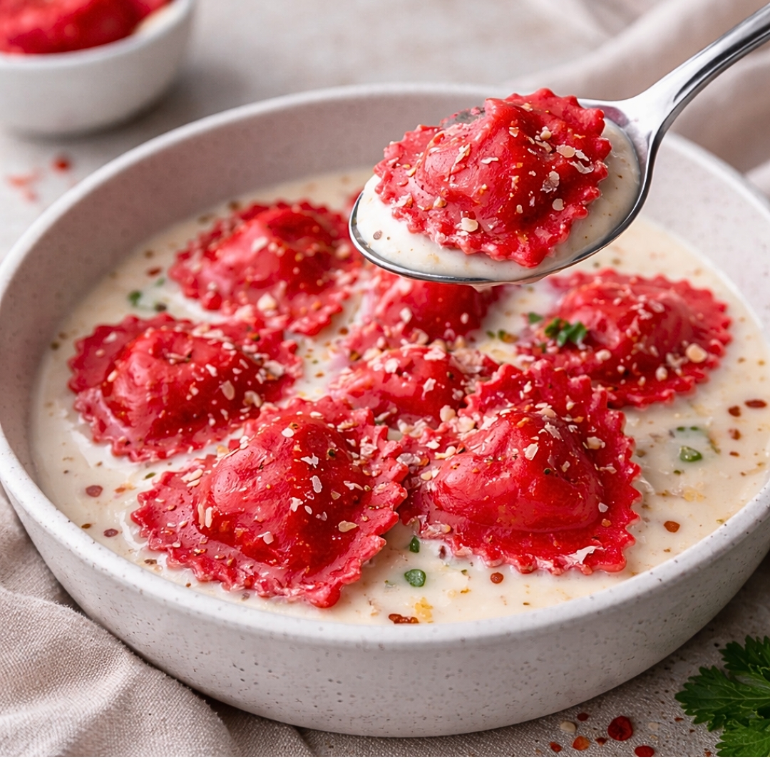 Valentinstagsravioli: Liebevolle Herzen mit Ricotta-Fülle 2 Valentinstagsravioli: Liebevolle Herzen mit Ricotta-Fülle