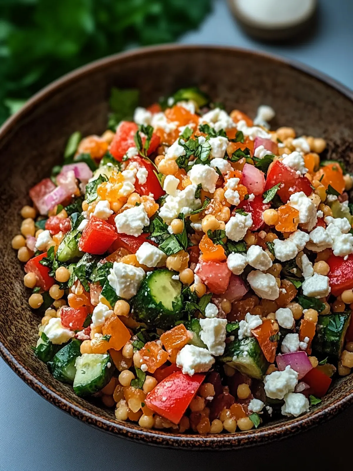 Orientalischer Rote Linsen Salat mit Feta – Frisch und Gesund 5 Orientalischer Rote Linsen Salat mit Feta