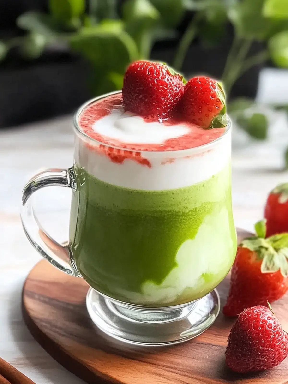 Erdbeer-Matcha-Latte: Der cremige Genuss für jeden Tag 6 Erdbeer-Matcha-Latte