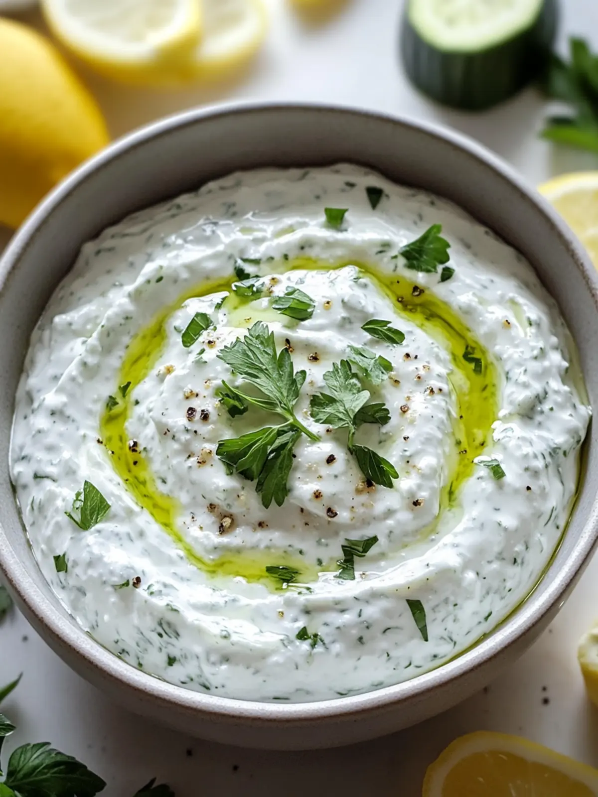 Traditioneller Tzatziki: Der perfekte Dip für jeden Anlass 3 Traditioneller Tzatziki