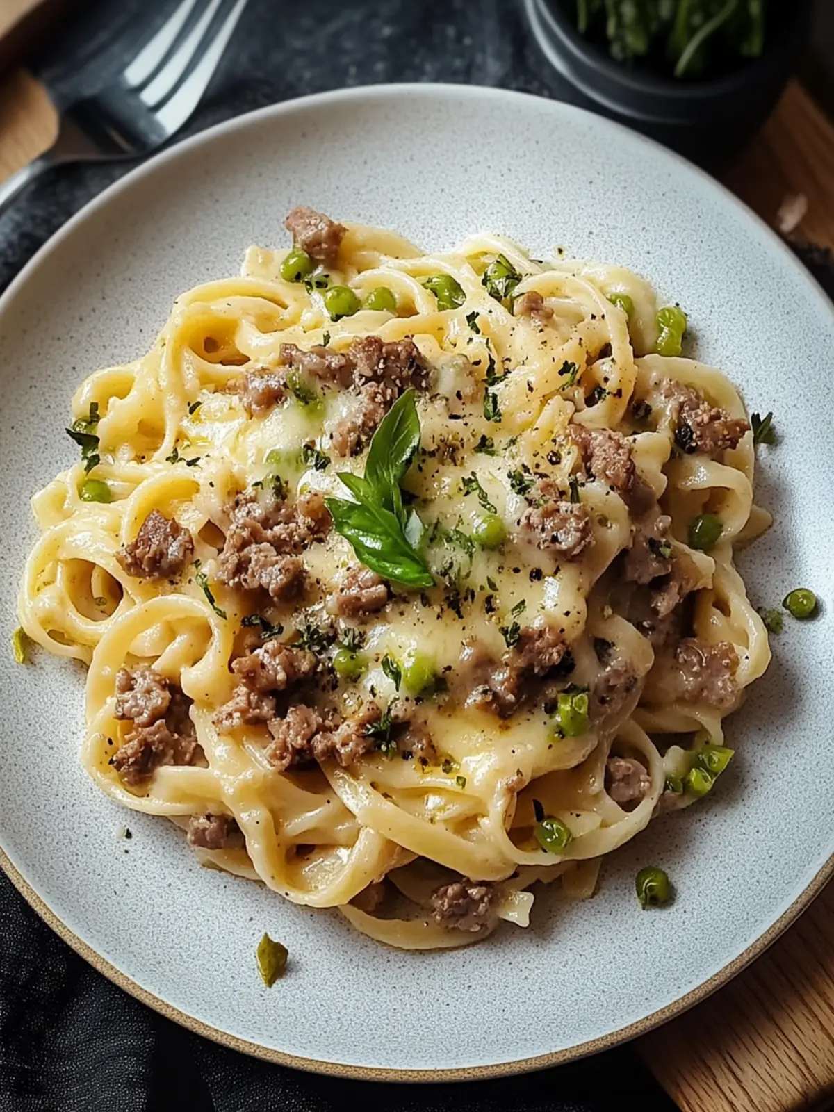 Käse-Lauch Pasta mit Hackfleisch – Schneller Genuss für Alle 4 Käse-Lauch Pasta mit Hackfleisch