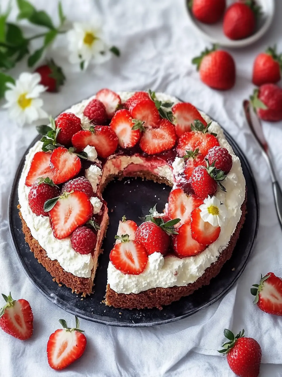 Maulwurfkuchen mit Erdbeeren: Geniale Erfrischung für den Sommer 3 Maulwurfkuchen mit Erdbeeren