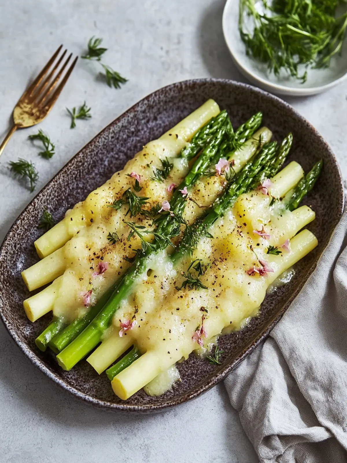 Spargelauflauf mit Schinken und Kartoffeln für gemütliche Abende 4 Spargelauflauf mit Schinken und Kartoffeln