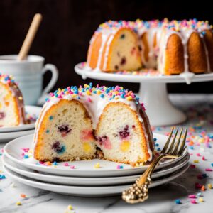 Bunter Konfetti Kuchen: Feiern mit jedem saftigen Stück 2 Bunter Konfetti Kuchen: Feiern mit jedem saftigen Stück