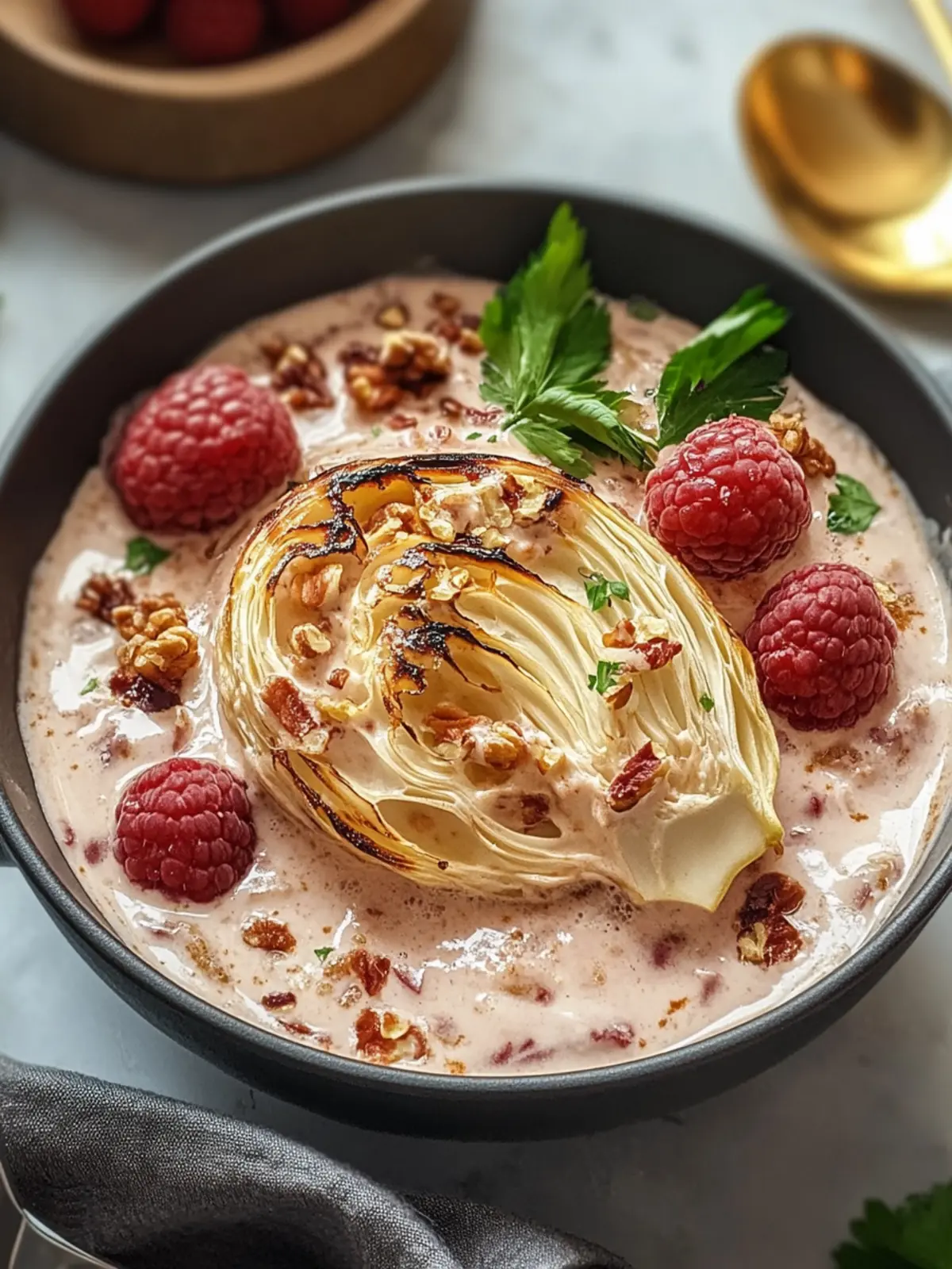 Cremiger geschmolzener Kohl mit Tuscan Sauce erobert dein Herz 4 Cremiger geschmolzener Kohl