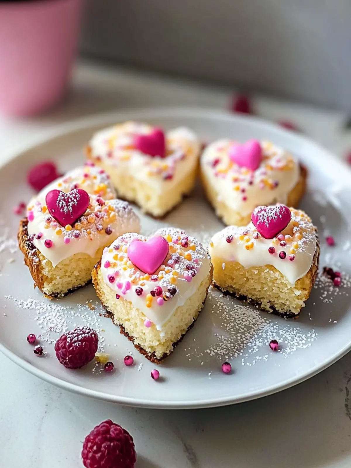 Mini Herz Kuchen Rezept – Süße Herzchen für jeden Anlass 5 Mini Herz Kuchen Rezept