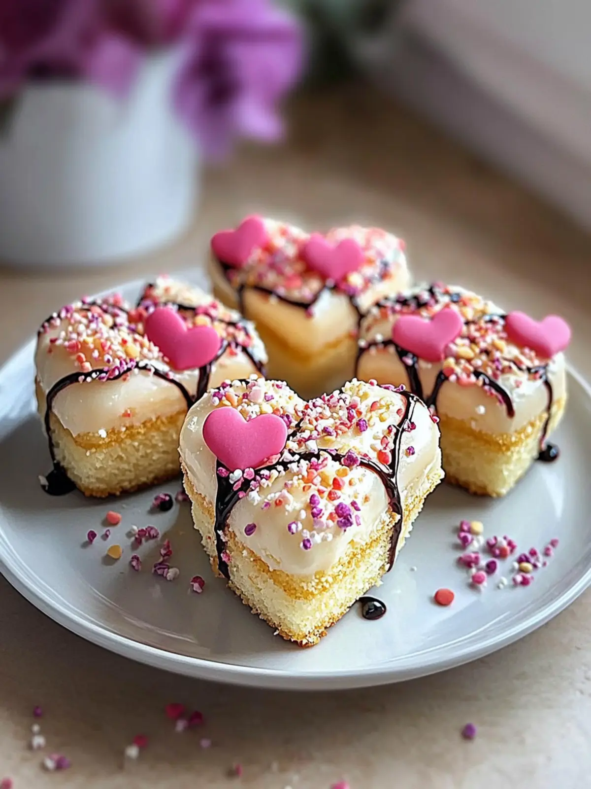 Mini Herz Kuchen Rezept – Süße Herzchen für jeden Anlass 2 Mini Herz Kuchen Rezept