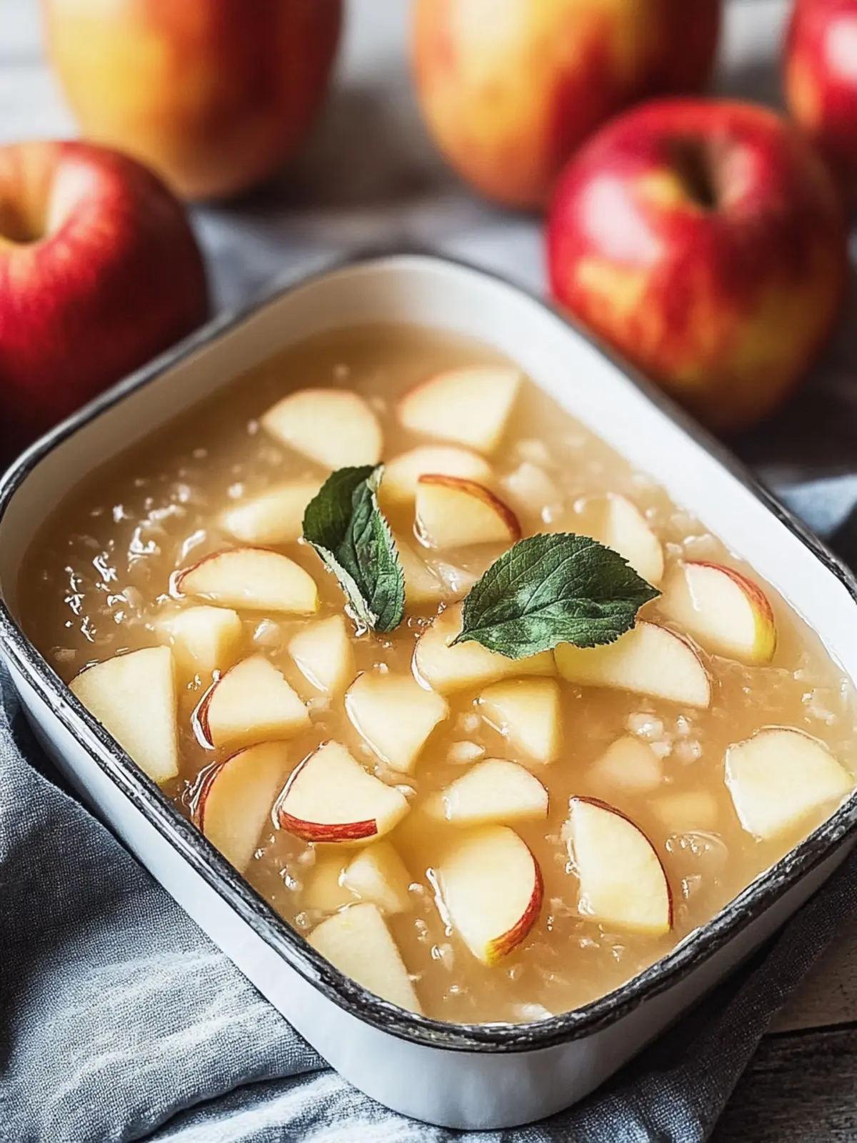 Gebackenes Haferflocken Apfel-Zimt für den perfekten Morgen 4 Baked Oatmeal Apple Cinnamon