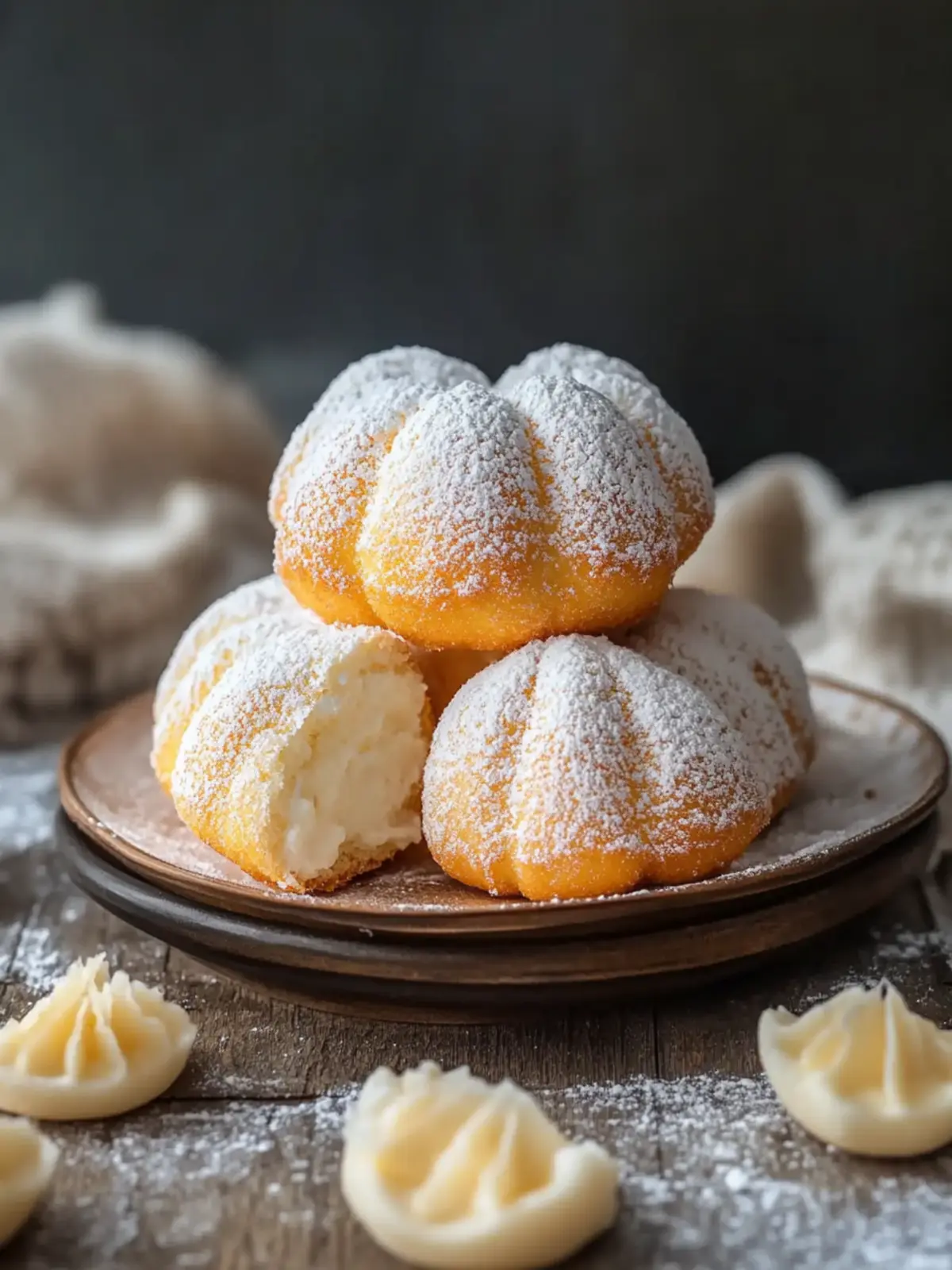 Cremefüllte Bomboloni: Unwiderstehliche italienische Köstlichkeit 3 Cremefüllte Bomboloni