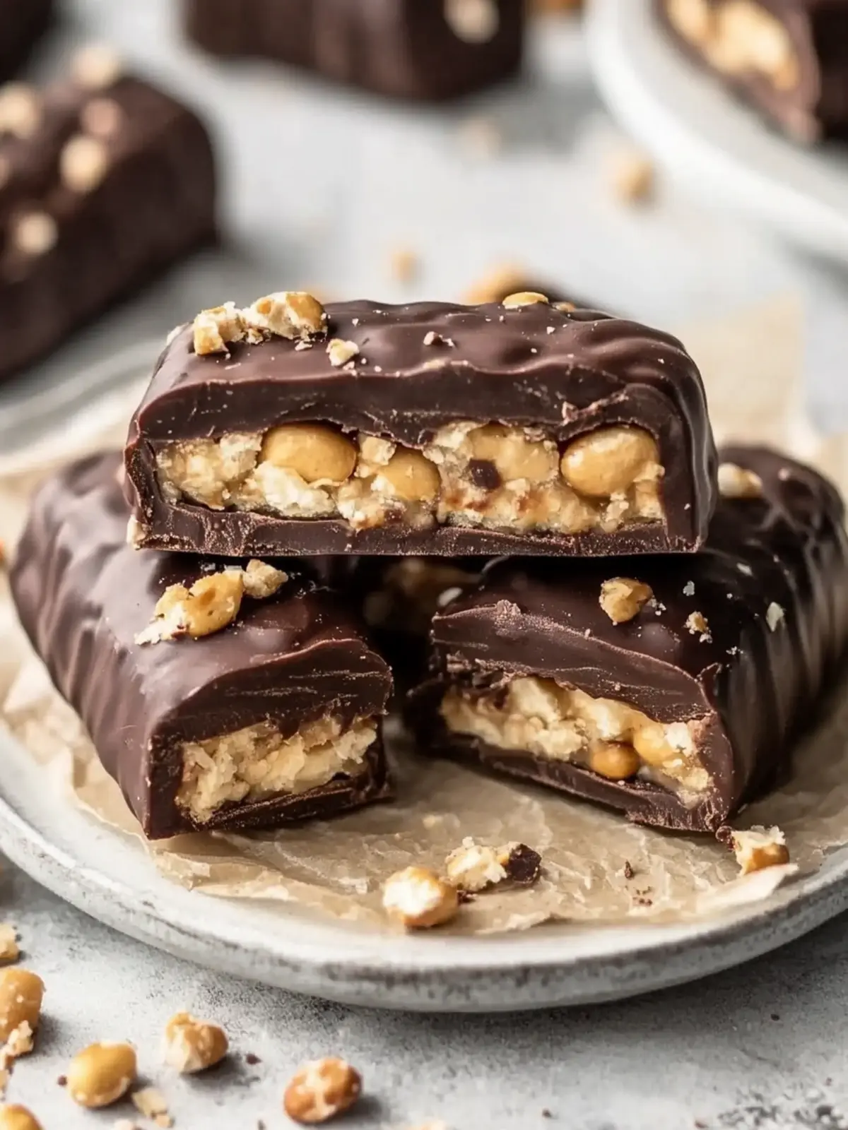 Vegane, gefüllte Snickers-Datteln – Süßer Snack für alle! 3 Vegane, gefüllte Snickers-Datteln