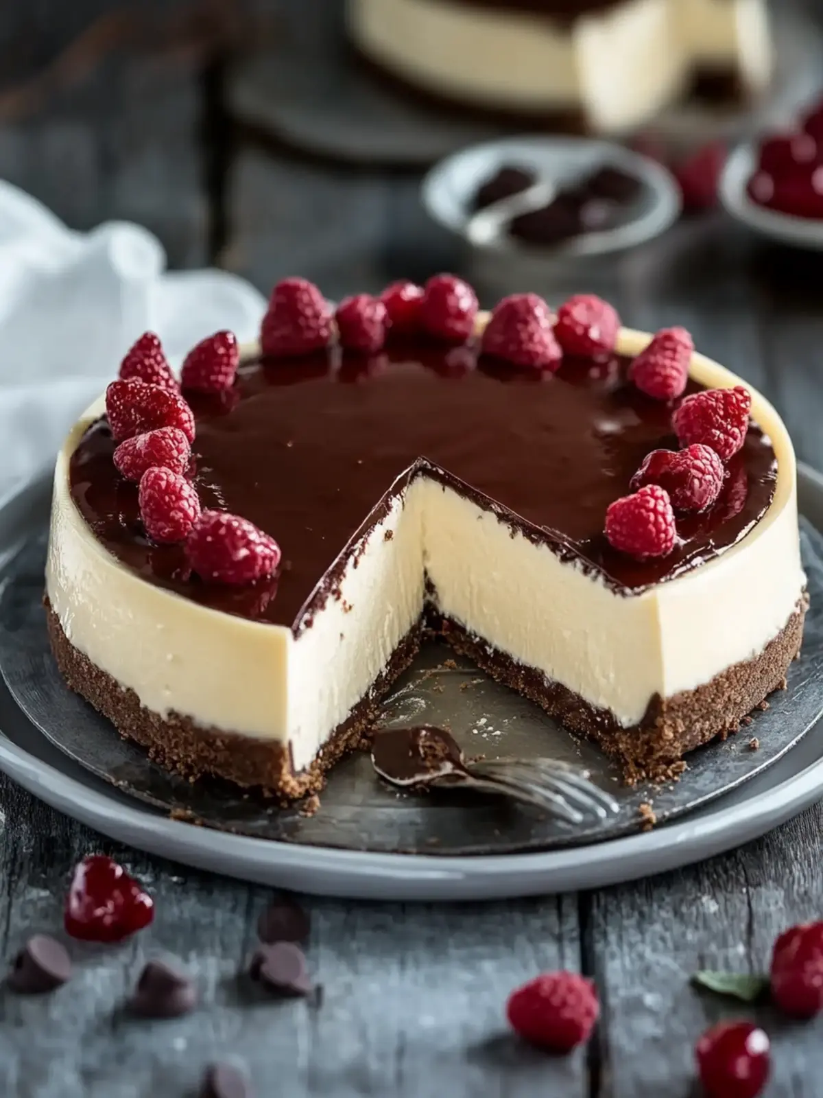 Käsekuchen mit Schokoboden - Verführerischer Genuss für jeden Anlass 5 Käsekuchen mit Schokoboden