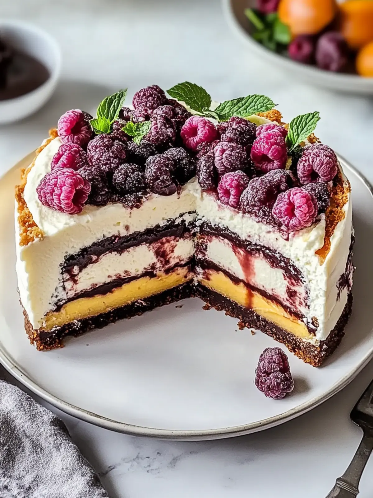 Feuchter Marmor-Schichtkuchen für einen unvergesslichen Genuss 2 Feuchter Marmor-Schichtkuchen