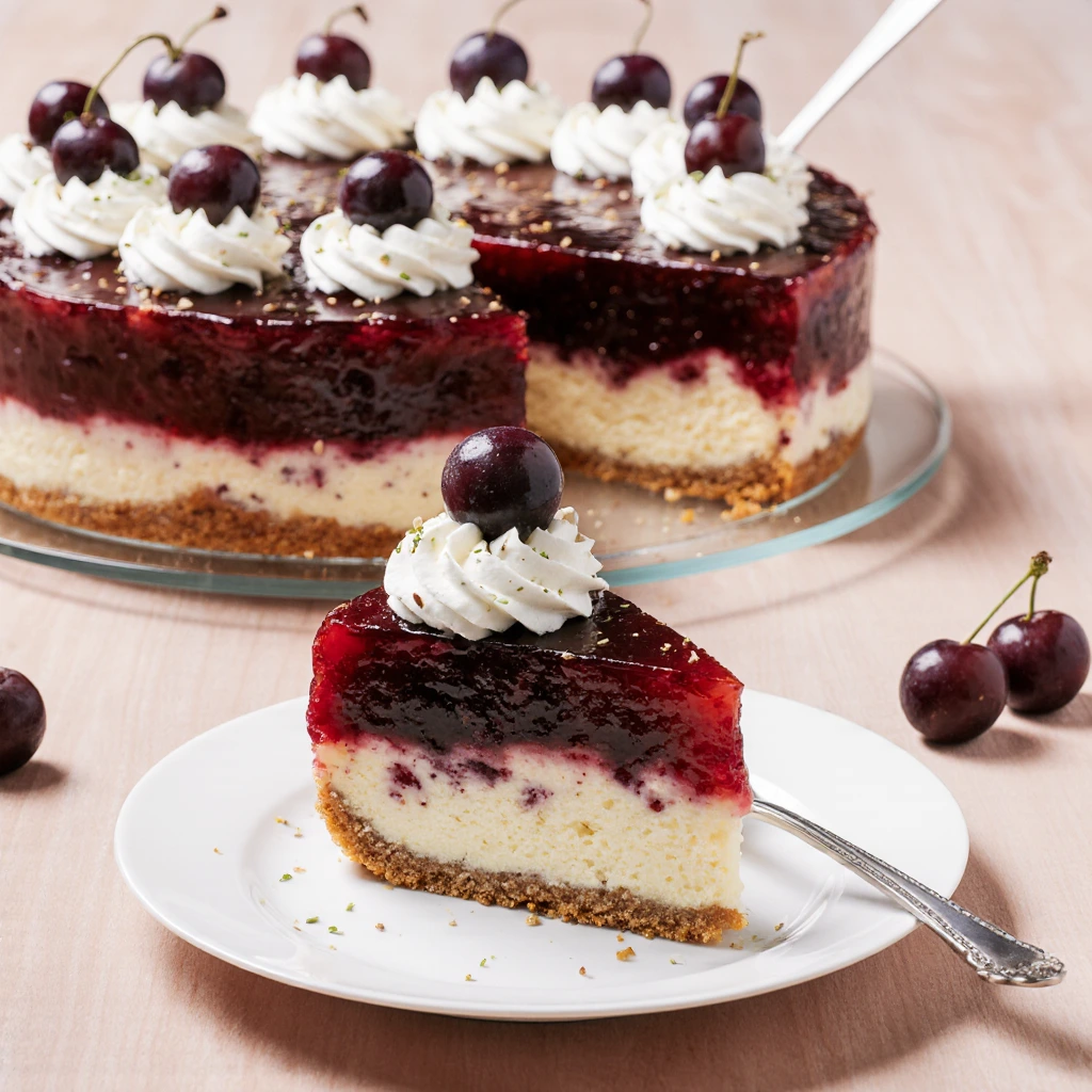 Kirschtorte mit Stracciatellacreme – Ein unwiderstehlicher Genuss 3 Kirschtorte mit Stracciatellacreme – Ein unwiderstehlicher Genuss