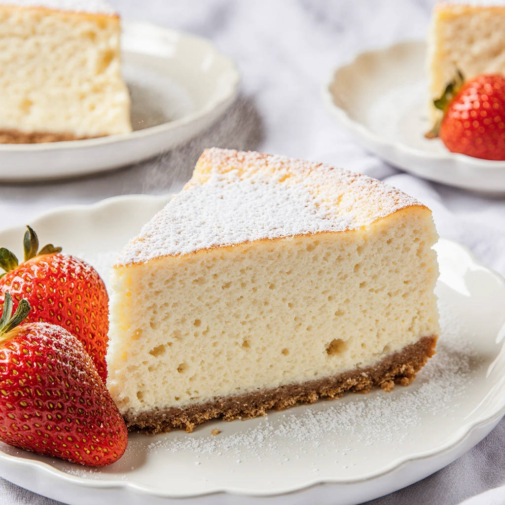 Fluffiger Japanischer Käsekuchen mit Zitronenfrische genießen 3 Fluffiger Japanischer Käsekuchen mit Zitronenfrische genießen