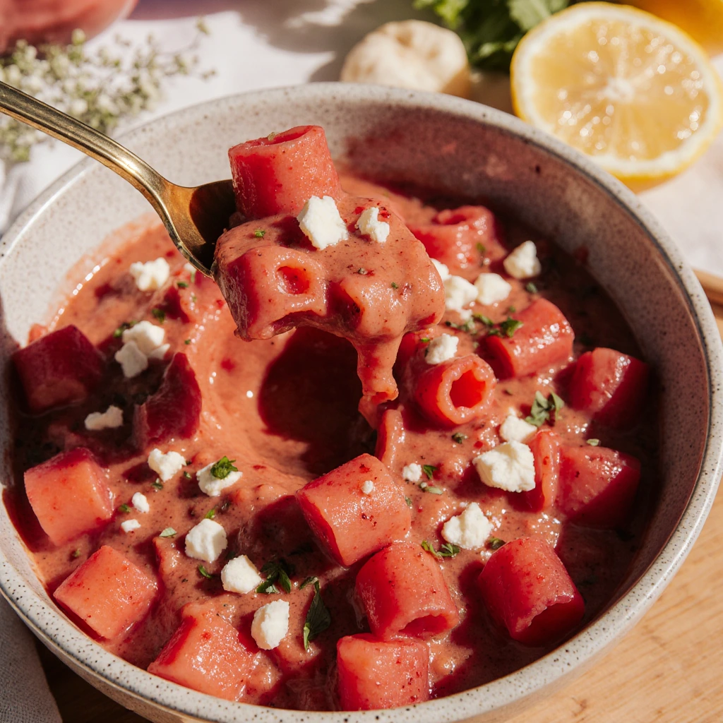 Galentinstag's hübsche rosa Pasta für das perfekte Dinner 3 Galentinstag's hübsche rosa Pasta für das perfekte Dinner