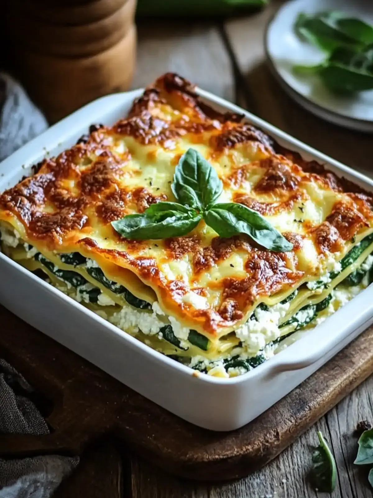 Zucchini-Lasagne mit Ricotta und Spinat: Gesund und Lecker 3 Zucchini-Lasagne Ricotta und Spinat