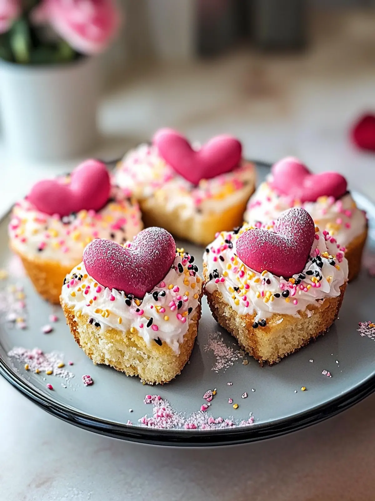 Mini Herz Kuchen Rezept – Süße Herzchen für jeden Anlass 4 Mini Herz Kuchen Rezept