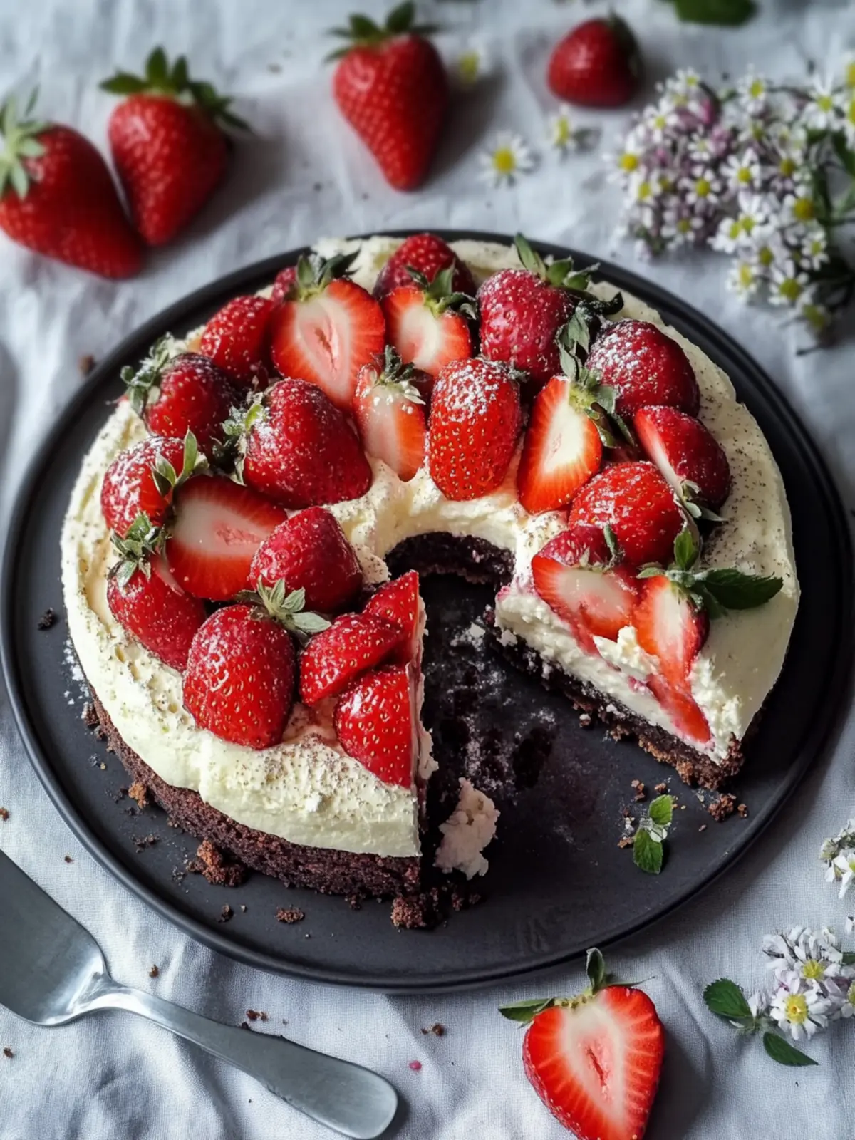 Maulwurfkuchen mit Erdbeeren: Geniale Erfrischung für den Sommer 4 Maulwurfkuchen mit Erdbeeren