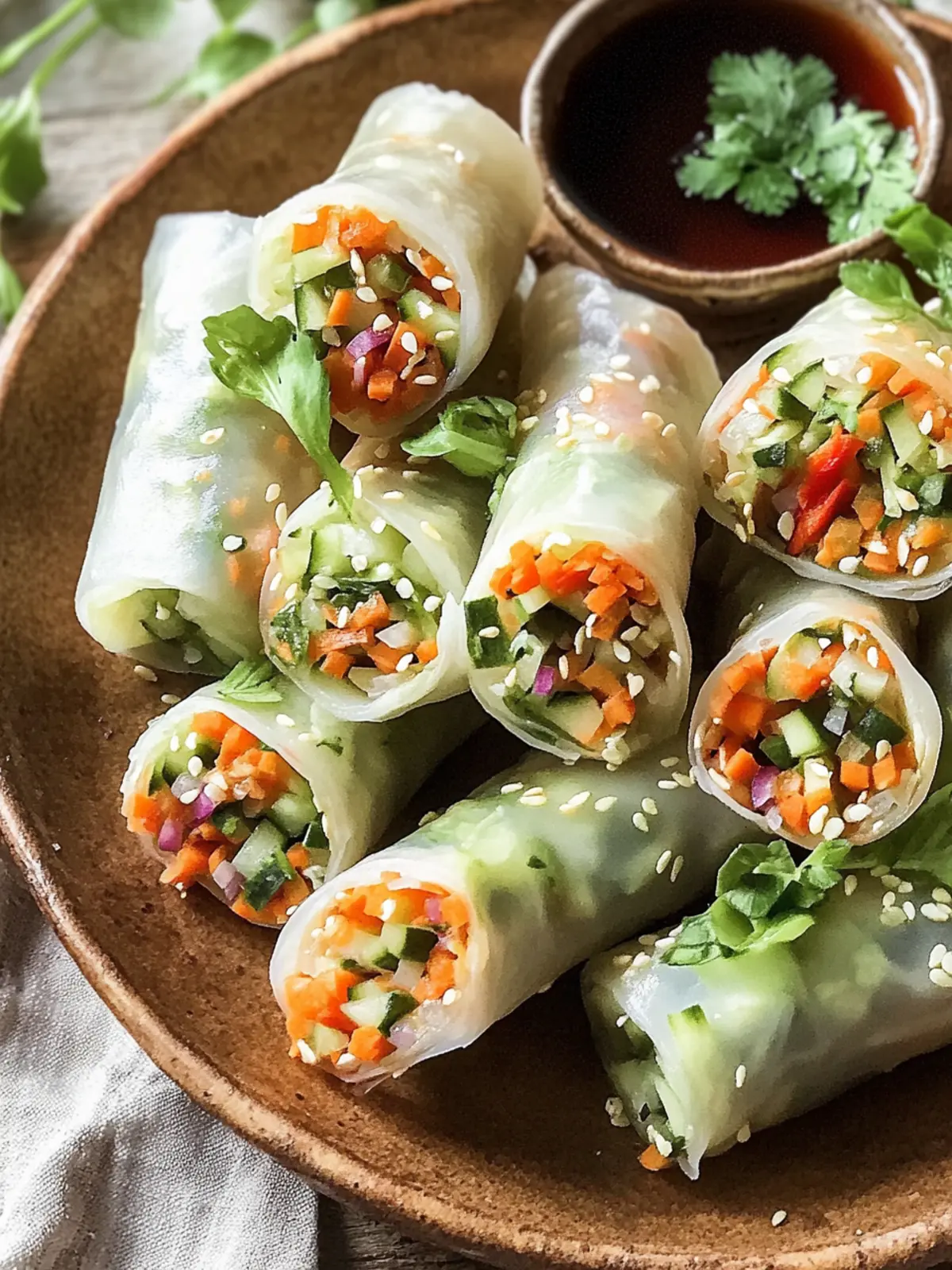 Einfache Veggie Frühlingsrollen - Knusprig und super lecker 3 Einfache Veggie Frühlingsrollen