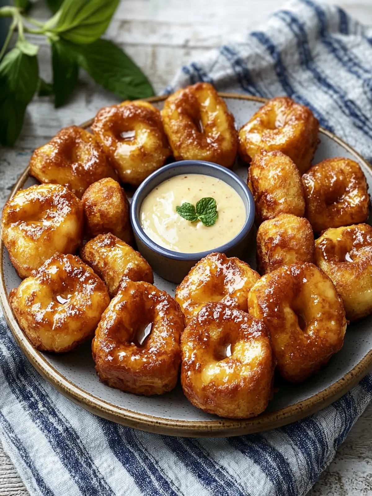 Saftige Air-Fryer Zimtschnecken-Bissen für den süßen Genuss 4 Air-Fryer Zimtschnecken-Bissen