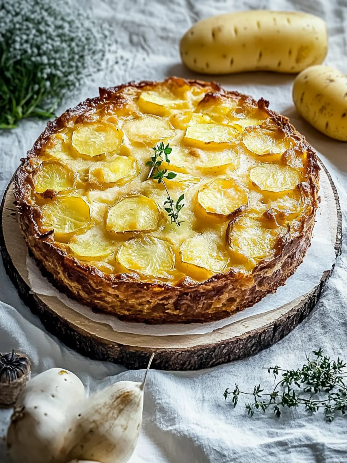 Herzhafter Kartoffelkuchen für jeden Anlass mit vegetarischer Option 2 Herzhafter Kartoffelkuchen