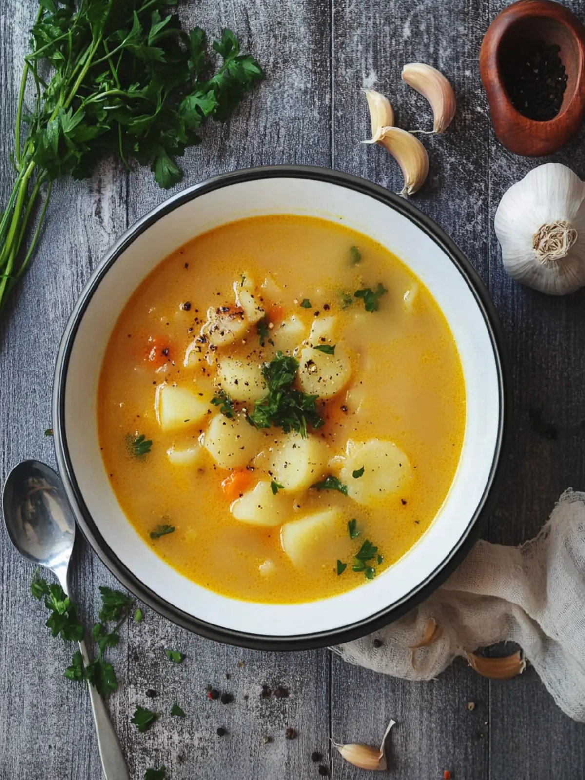 Galuschki-Suppe mit Kartoffeln: Warmes Wohlfühlessen selber machen 2 Galuschki-Suppe mit Kartoffeln