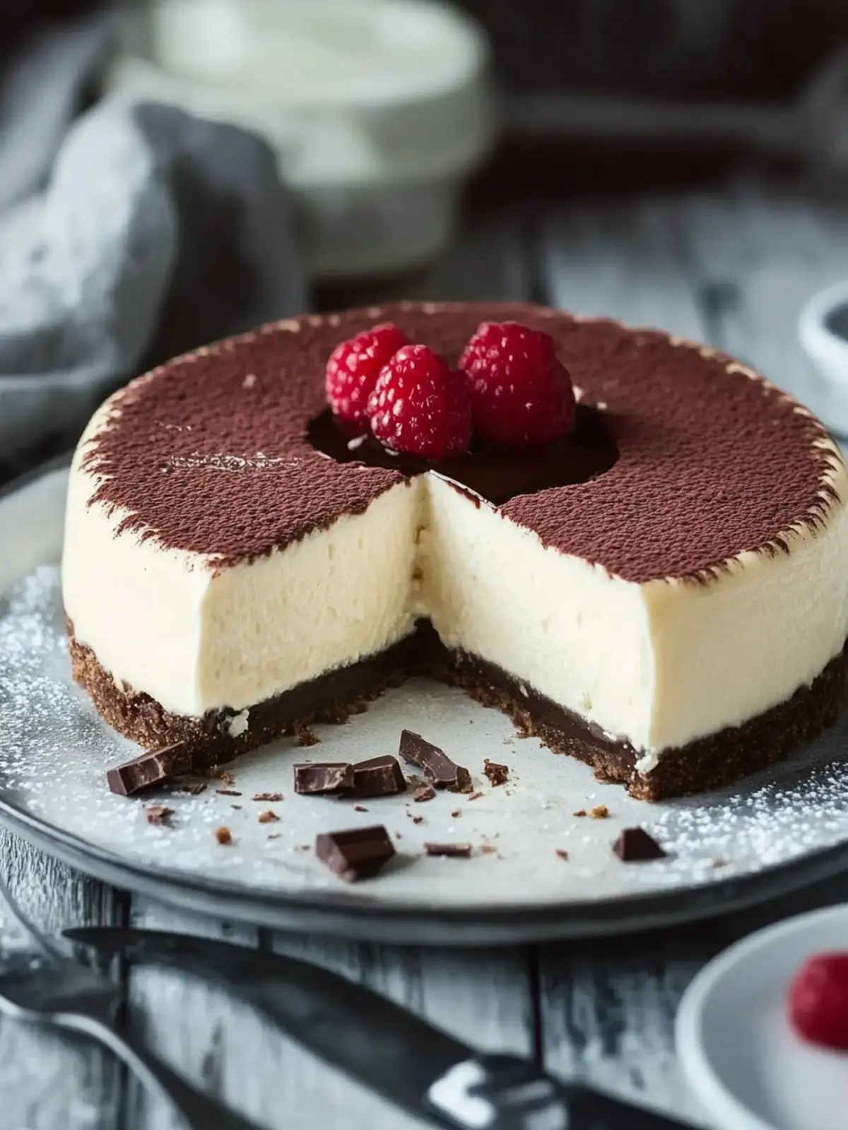 Käsekuchen mit Schokoboden - Verführerischer Genuss für jeden Anlass 3 Käsekuchen mit Schokoboden