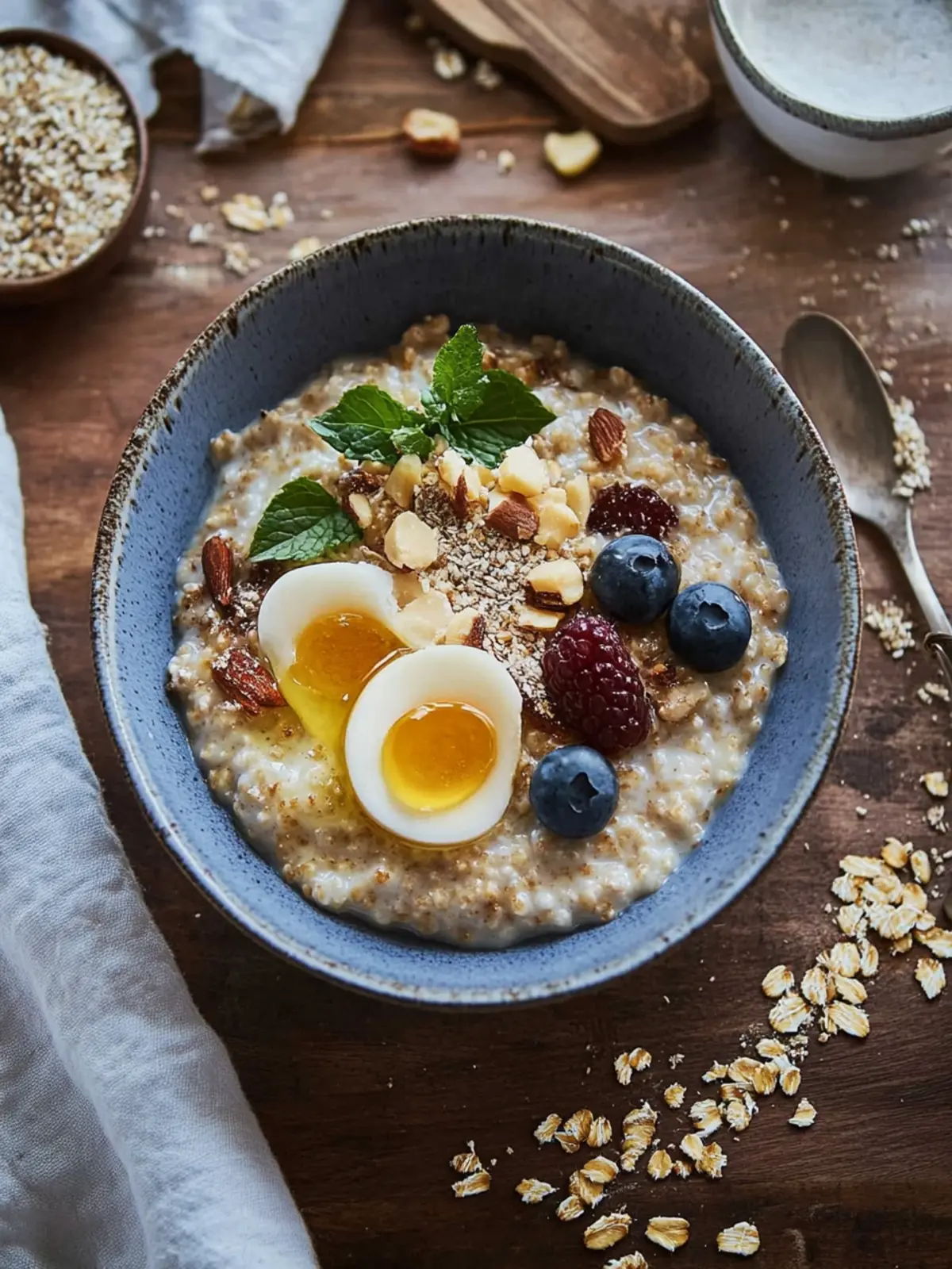 Genussvoller Buchweizen-Porridge mit frischen Früchten 4 Buchweizen-Porridge