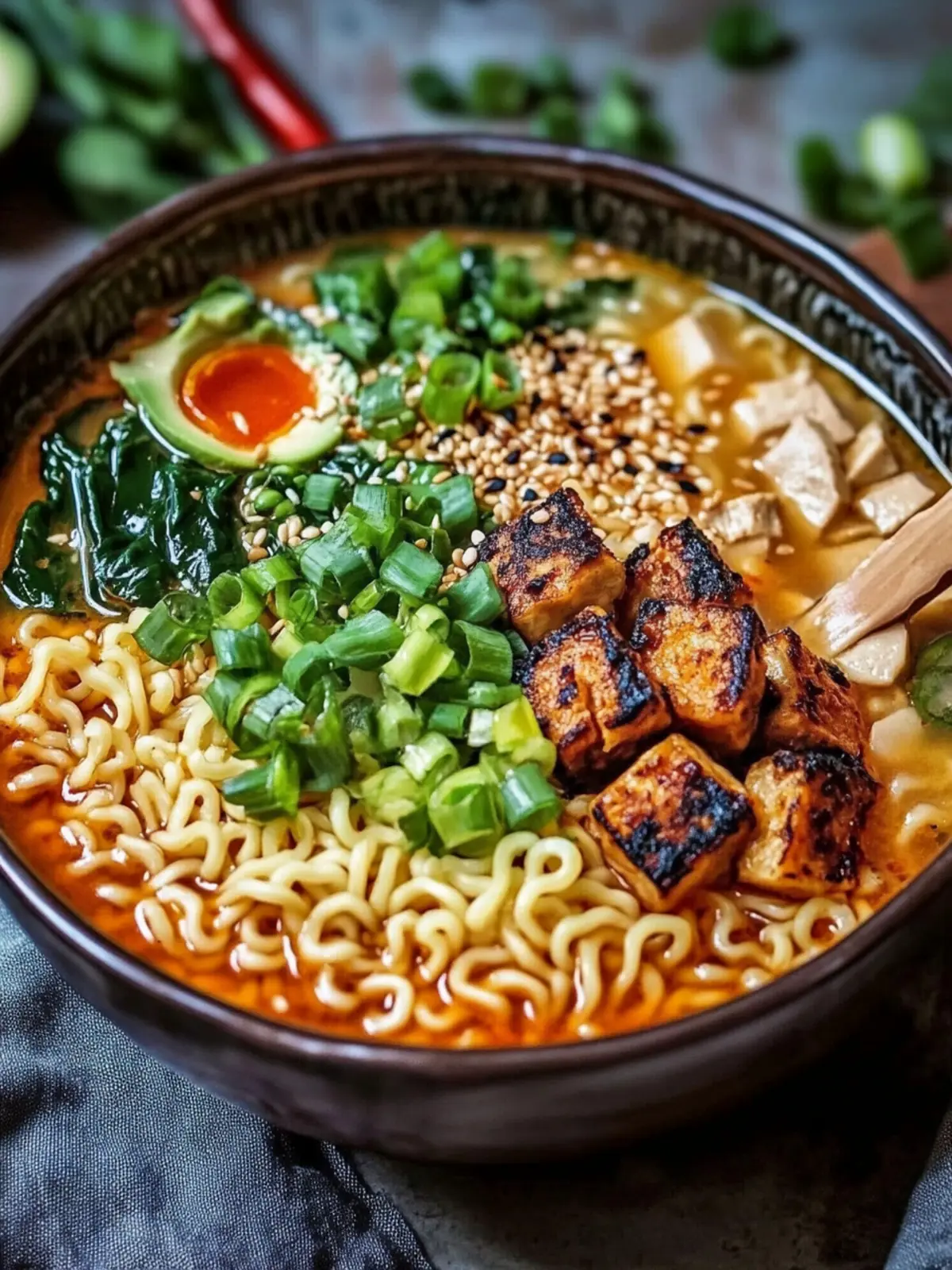 Köstliche Vegane Ramen-Suppe für Gemütliche Abende 2 Vegane Ramen-Suppe