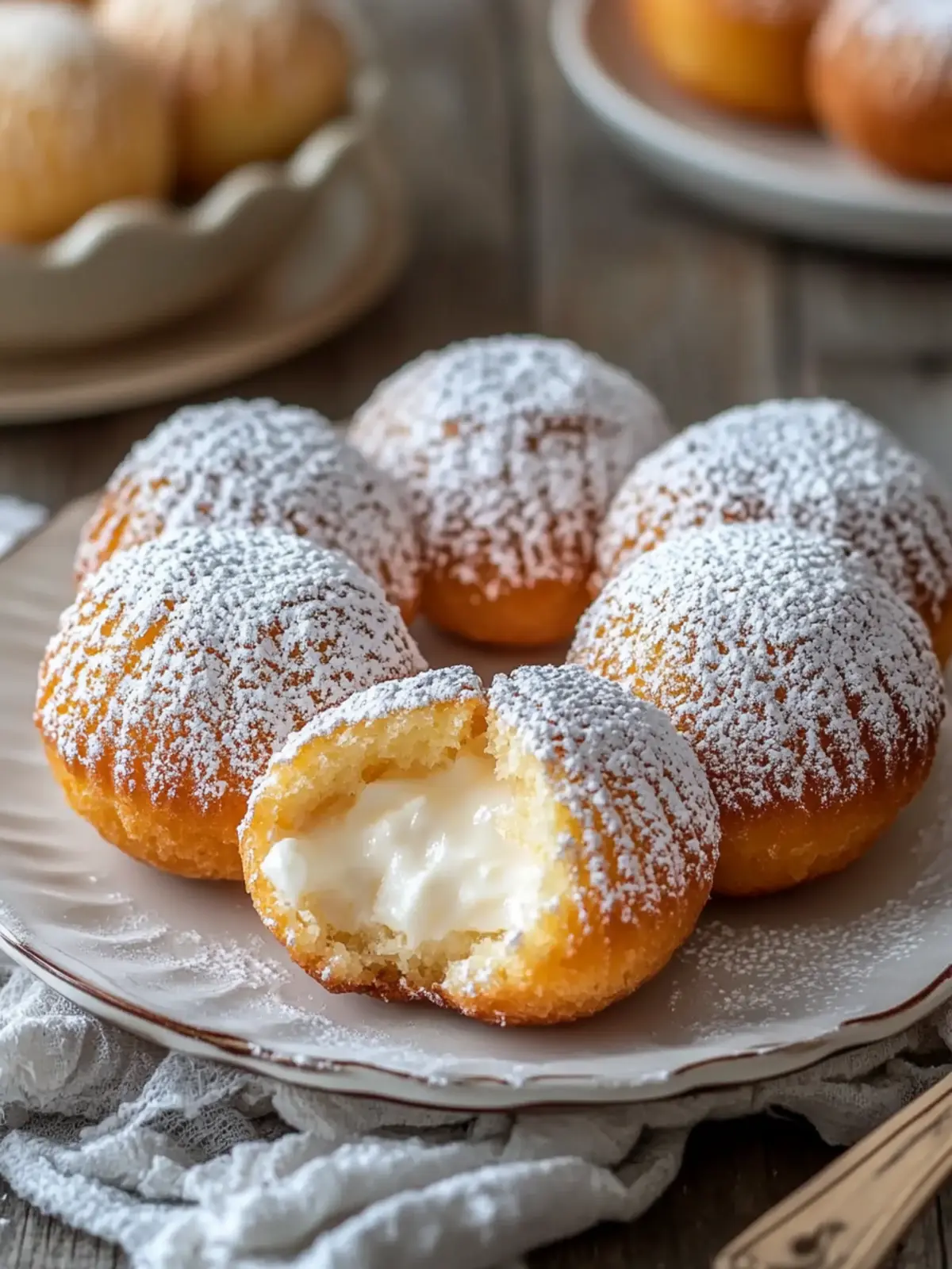 Cremefüllte Bomboloni: Unwiderstehliche italienische Köstlichkeit 2 Cremefüllte Bomboloni