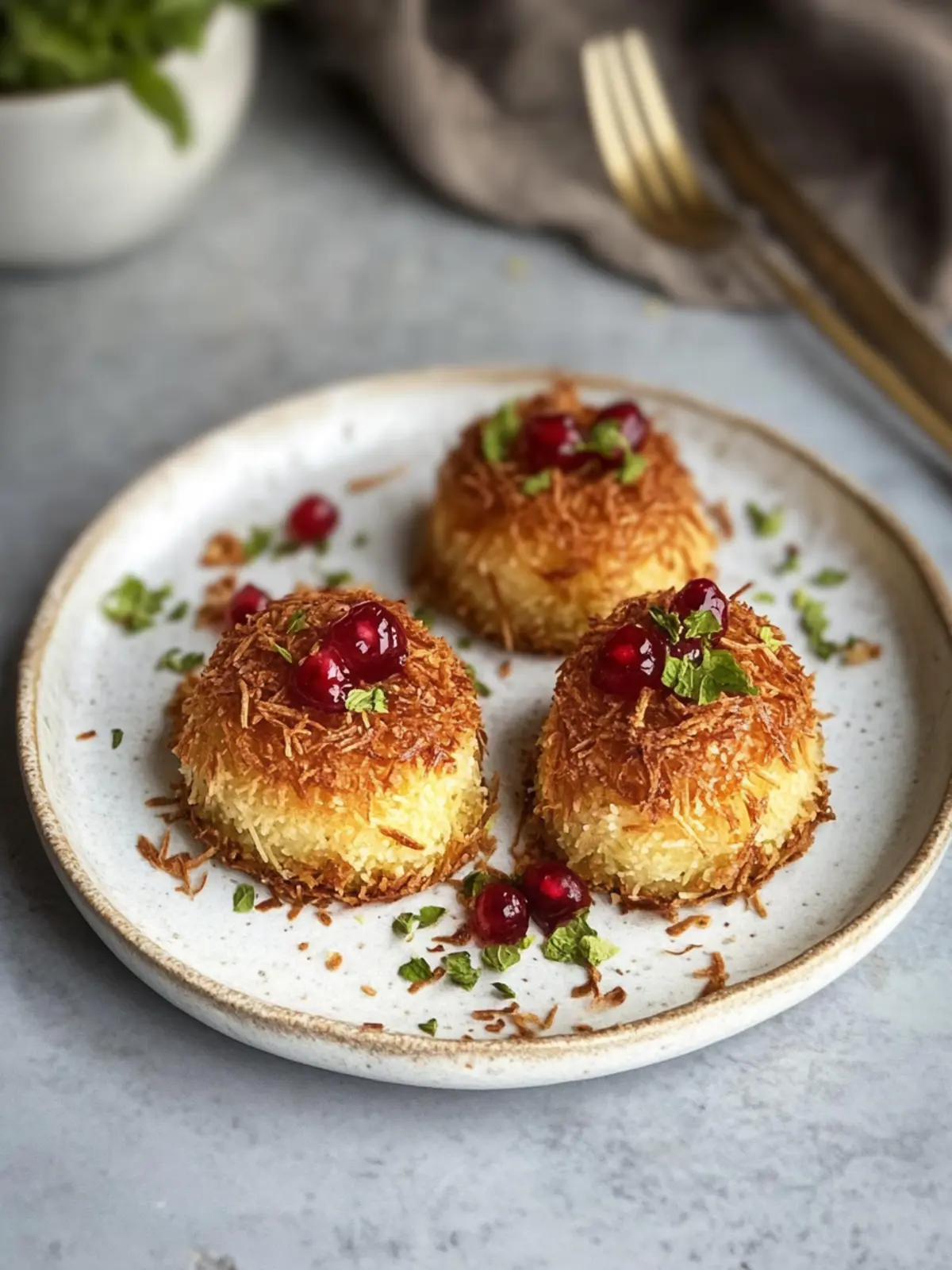 Mini Künefe Muffins für Ramadan – Süß und schnell gemacht 3 Mini Künefe
