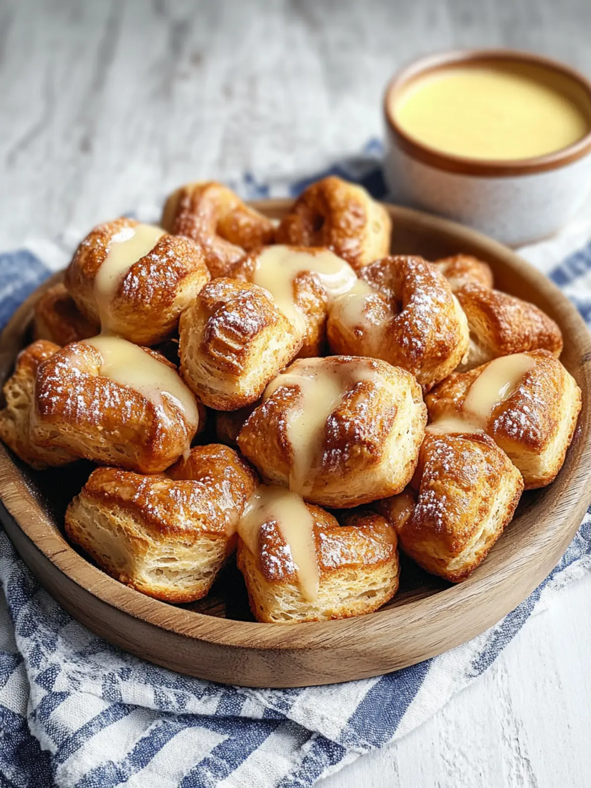 Saftige Air-Fryer Zimtschnecken-Bissen für den süßen Genuss 2 Air-Fryer Zimtschnecken-Bissen