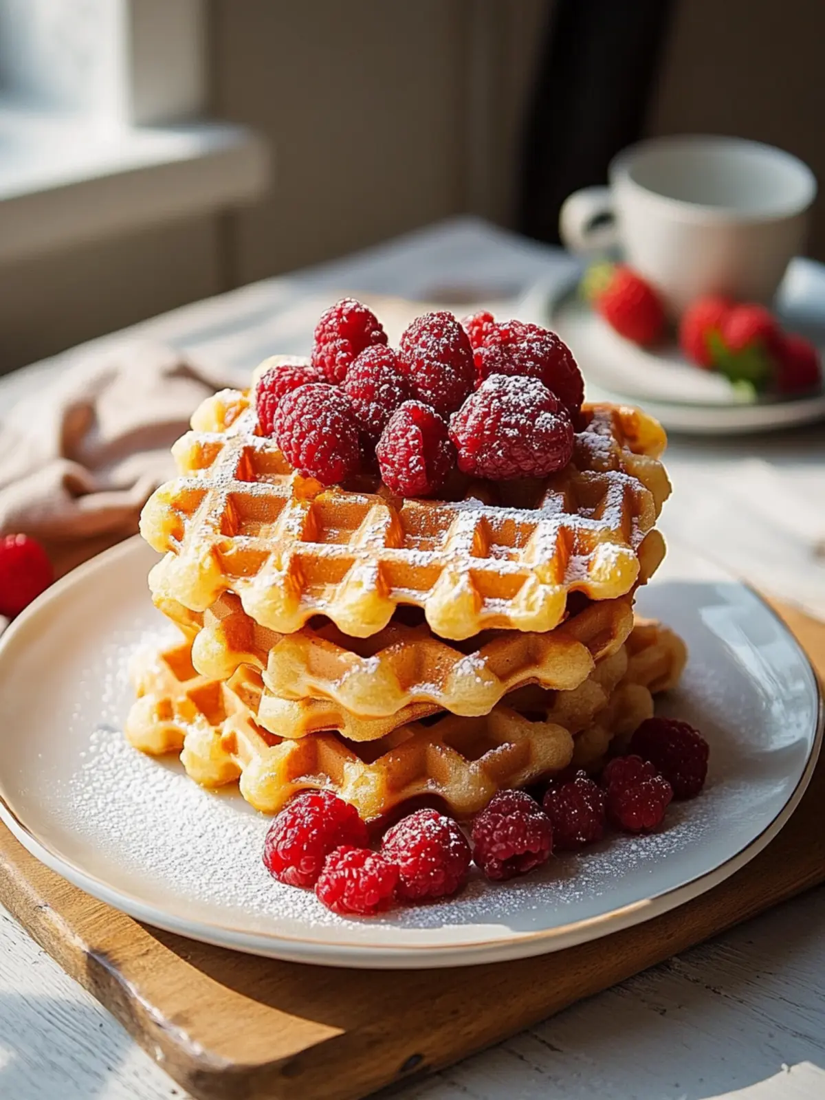 Knusprige Waffeln Rezept Einfach für Perfekte Frühstücksmomente 3 Knusprige Waffeln Rezept Einfach
