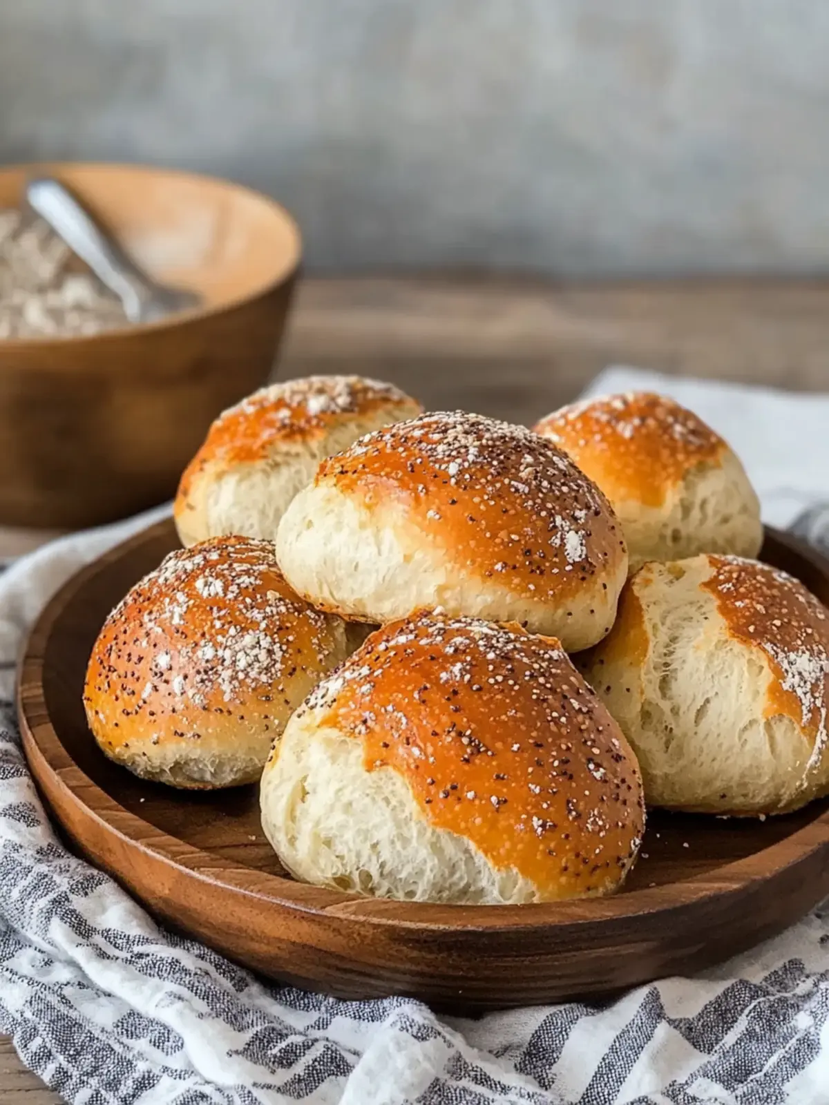 Eiweißbrötchen: Schnelle, gesunde Proteinroller für jeden Tag 3 Eiweißbrötchen