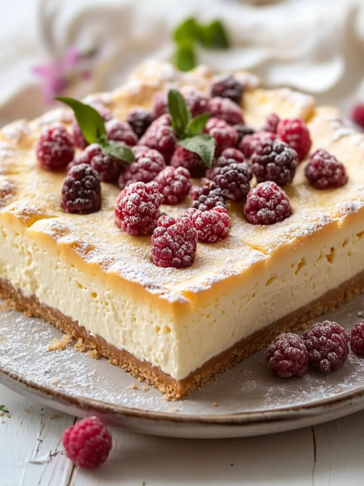 Cremiger Käsekuchen vom Blech für unvergessliche Feiern 4 Käsekuchen vom Blech