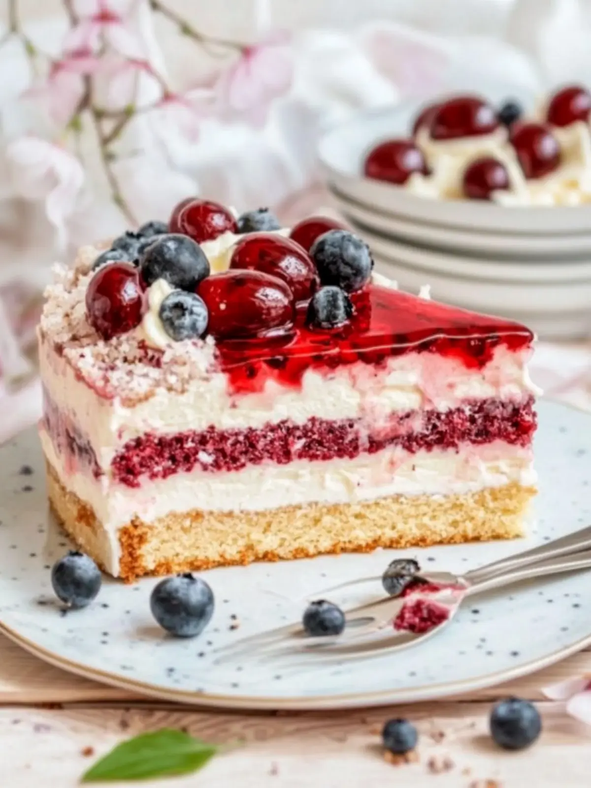 Kirschtorte mit Stracciatellacreme – Ein unwiderstehlicher Genuss 2 Kirschtorte mit Stracciatellacreme
