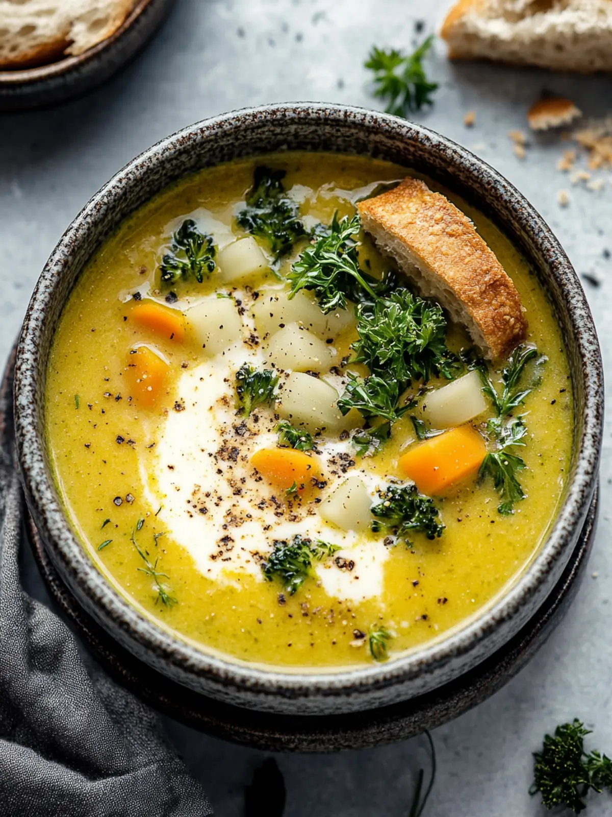 Cremige Gemüsesuppe: Verführerische Wohlfühlküche für dich 5 Cremige Gemüsesuppe