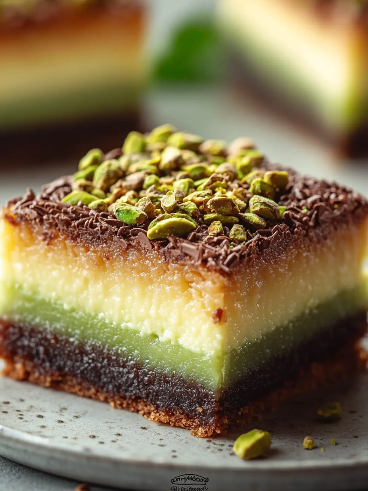 Pistazien-Kunafa-Brownies: Der süße Fusionstraum für Zuhause 5 Pistazien-Kunafa-Brownies