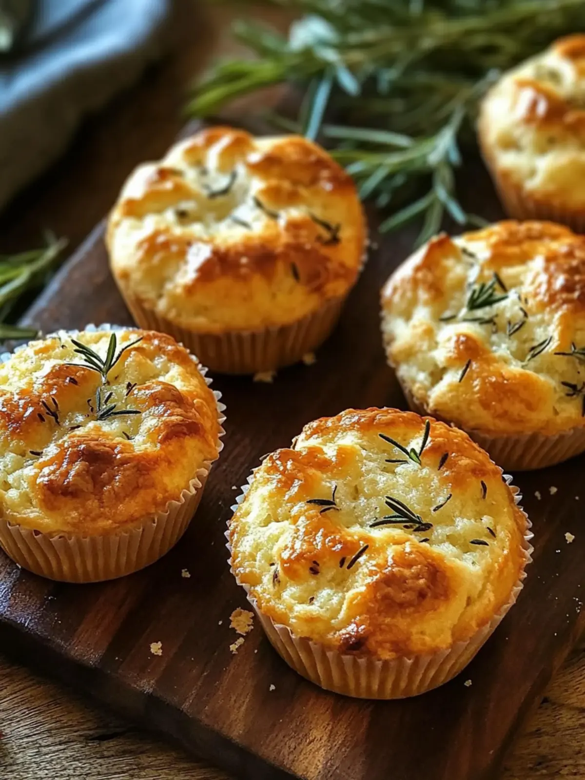 Rosmarin Knoblauch Focaccia Muffins – Ein Snack voller Genuss 4 Rosmarin Knoblauch Focaccia Muffins