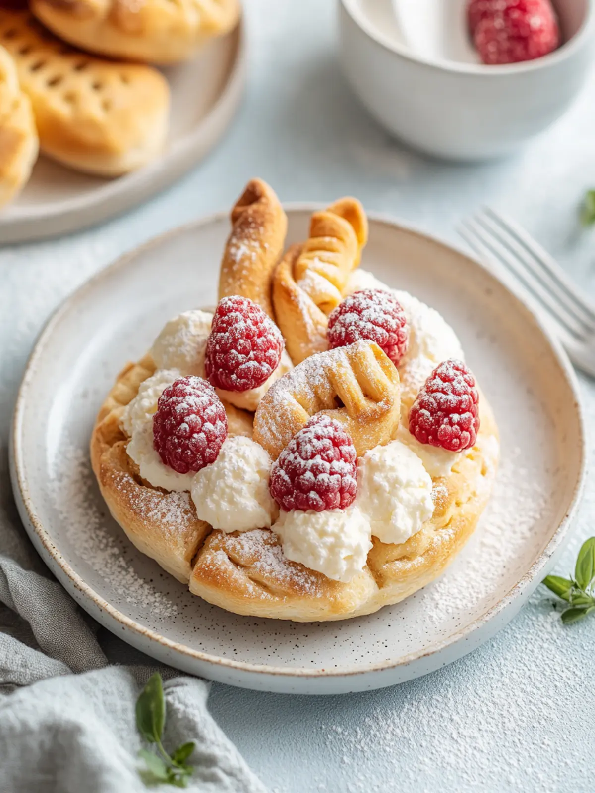 Quarkteighasen im Airfryer: Fluffy und Schnelle Osterfreude 2 Quarkteighasen im Airfryer