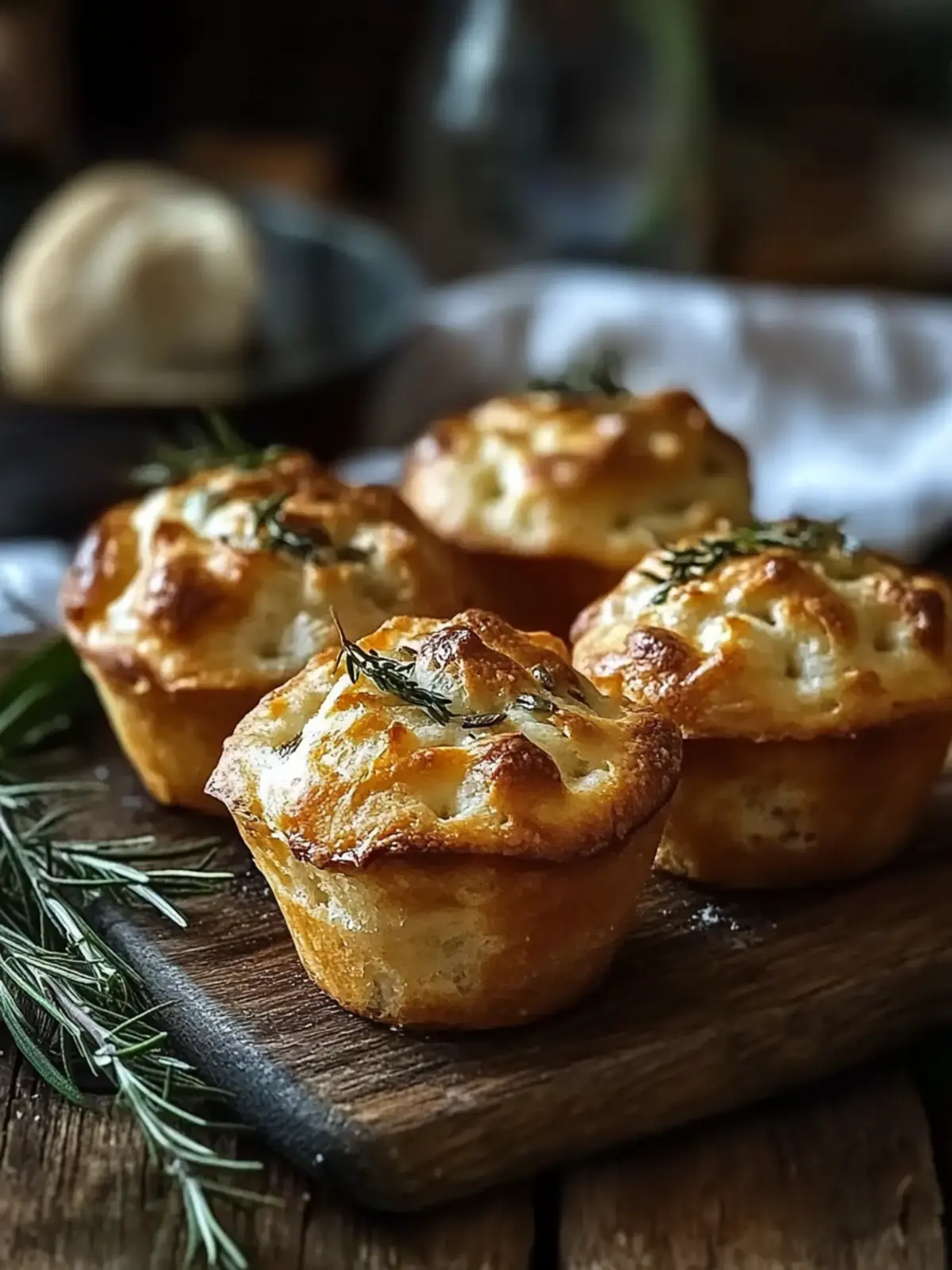 Rosmarin Knoblauch Focaccia Muffins – Ein Snack voller Genuss 5 Rosmarin Knoblauch Focaccia Muffins