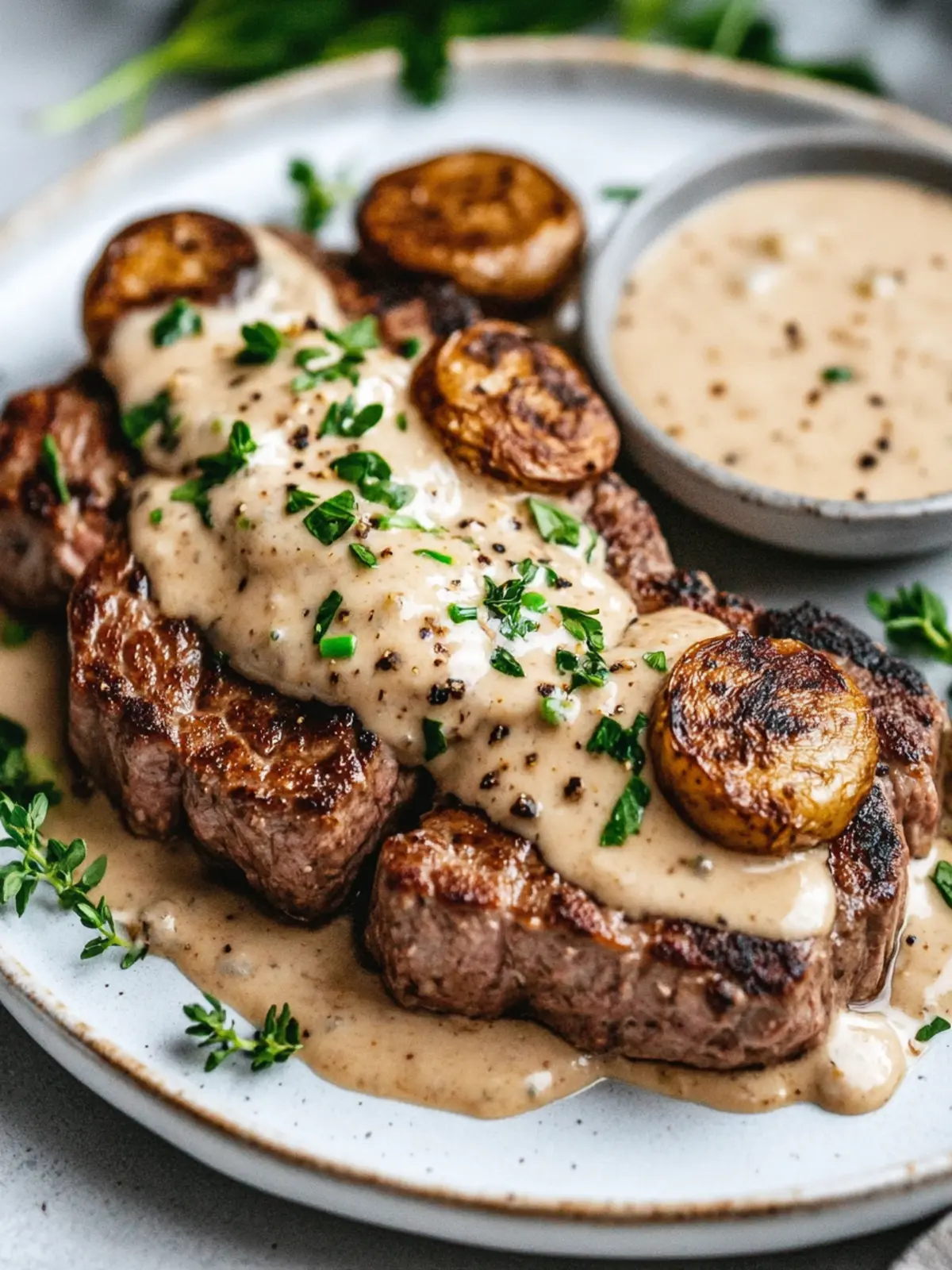 Keto Hacksteak mit Pilzrahmsauce – Herzhaft, schnell und lecker 2 Keto Hacksteak mit Pilzrahmsauce
