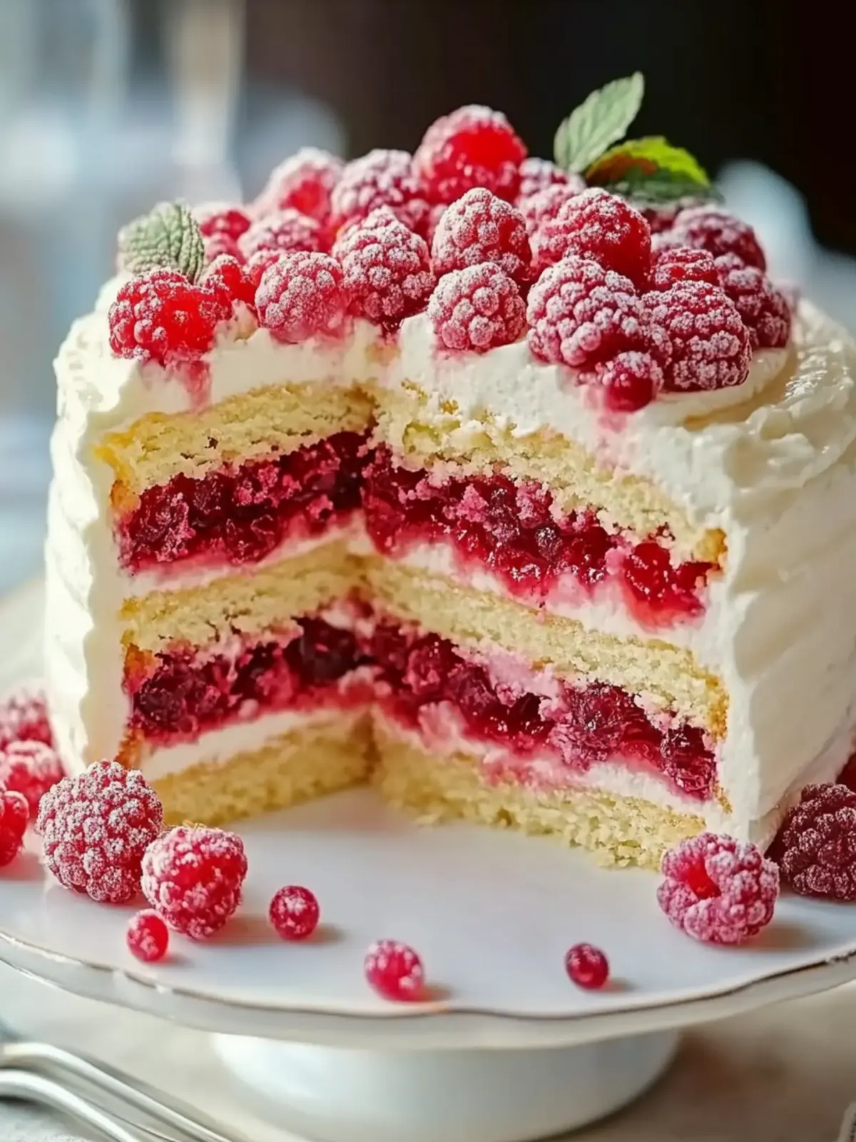 Weiße Schokolade Himbeer Kuchen: Ein Genuss für jeden Anlass 5 Weiße Schokolade Himbeer Kuchen