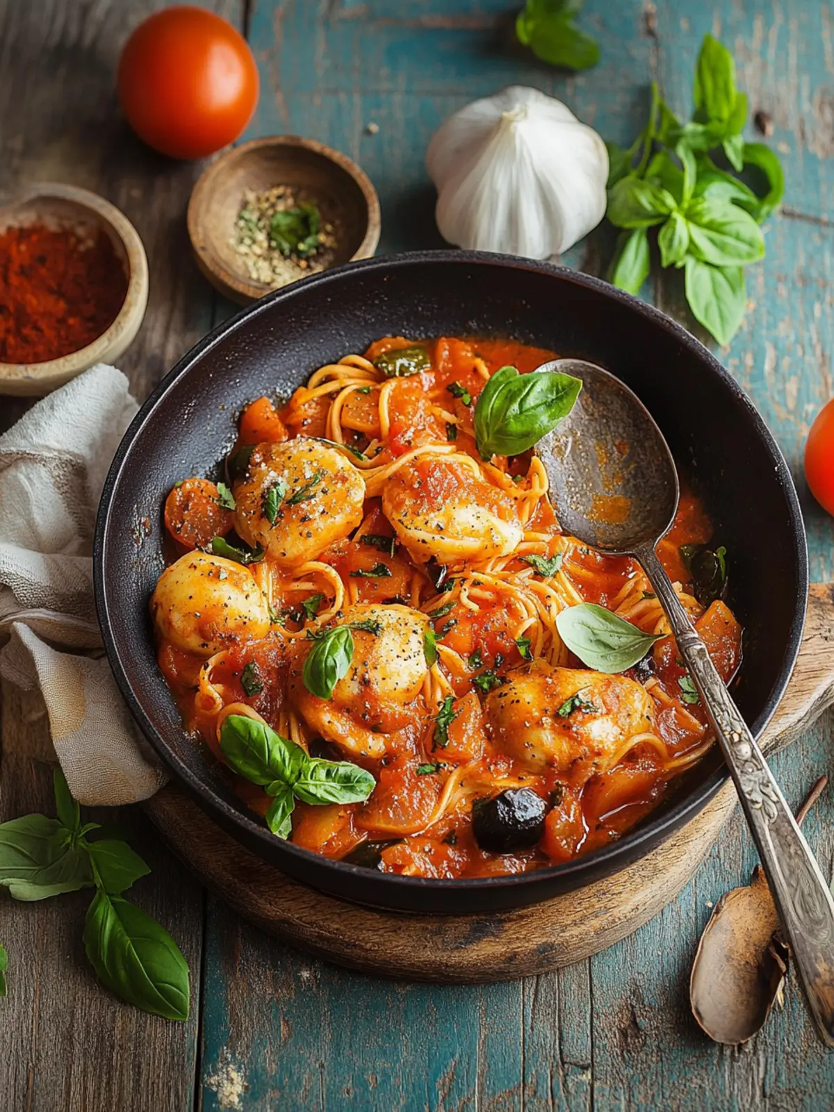 Hähnchen Cacciatore: Ein italienischer Genuss für Zuhause 4 Hähnchen Cacciatore