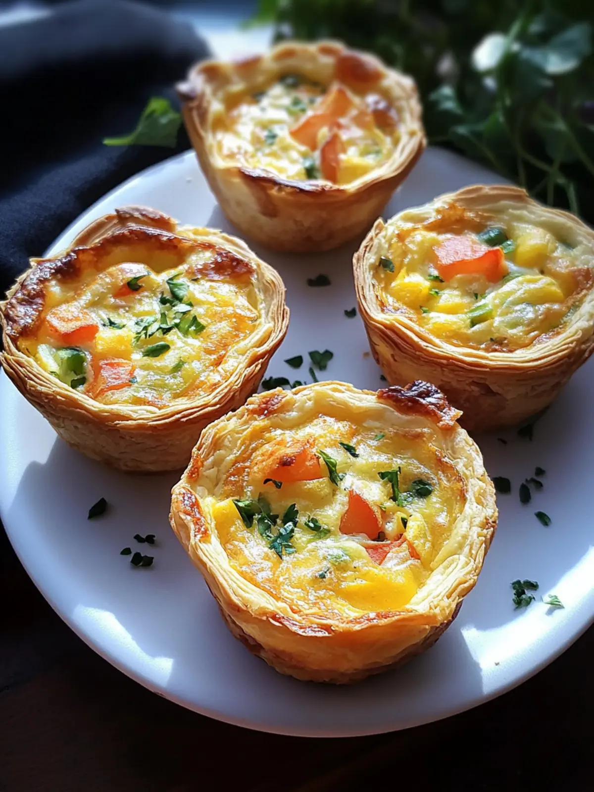 Mini Frühstücks-Quiches: Vielseitiger Genuss für jede Gelegenheit 2 Mini Frühstücks-Quiches
