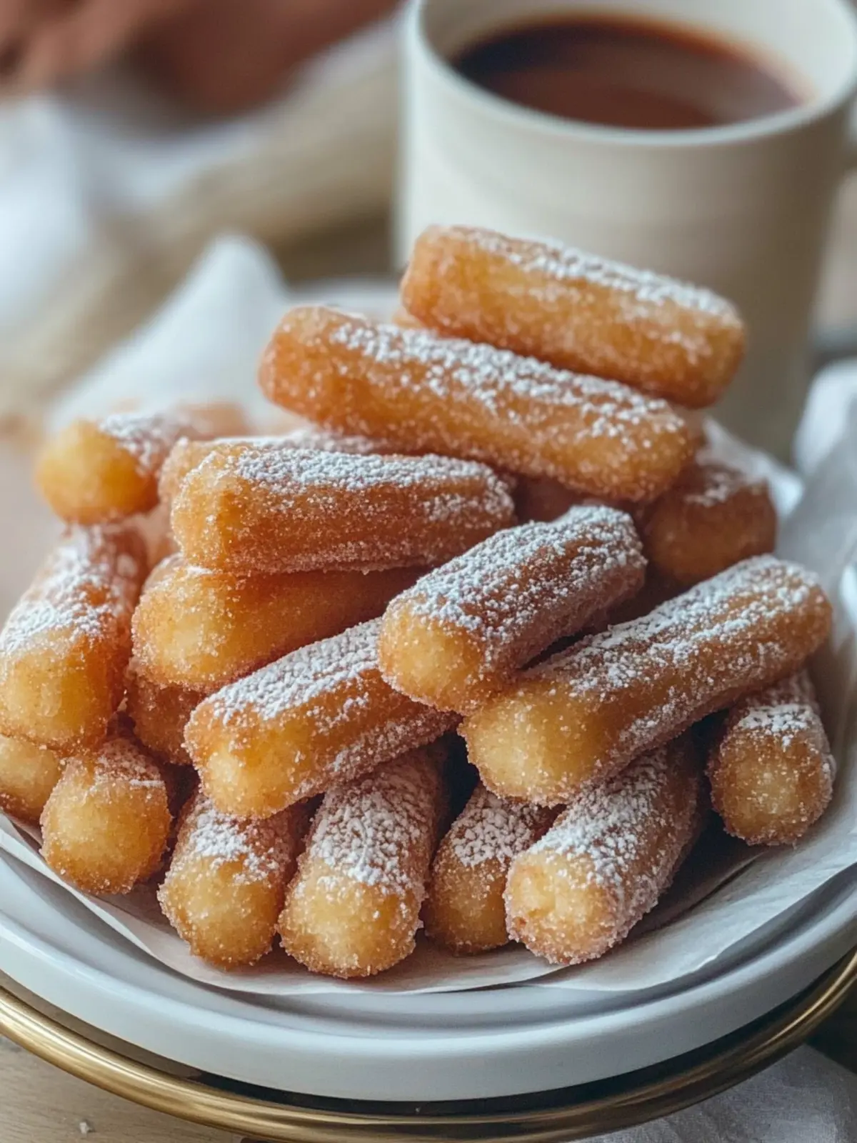 Süße Air Fryer Churro Bissen Rezept – Schnell und Lecker Genießen 3 Süße Air Fryer Churro Bissen Rezept