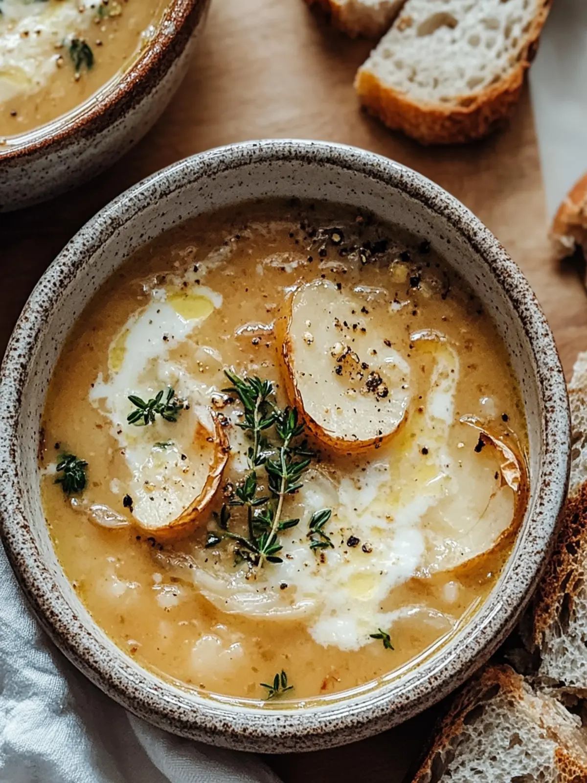 Knoblauchsuppe - Herzliche Umarmung in einer Schüssel 2 Knoblauchsuppe