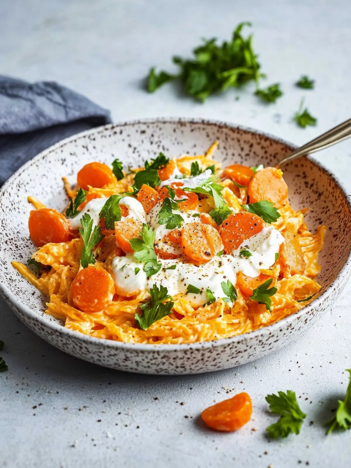 Erfrischender Türkischer Karottensalat mit Joghurt für jeden Tag 4 Türkischer Karottensalat mit Joghurt